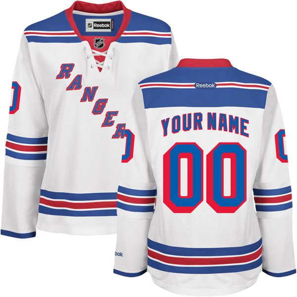 Reebok New York Rangers Womens Premier Road NHL Jersey->->Women Jersey